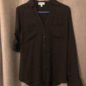 Express Button down Blouse